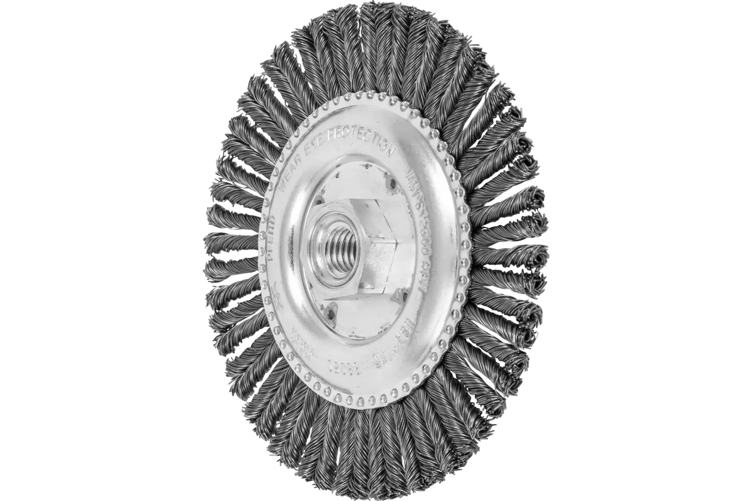 Picture of Pferd Twin Nut Combitwist® Stringer Bead 6" Dia .020 Cs 5/8-11" Thread